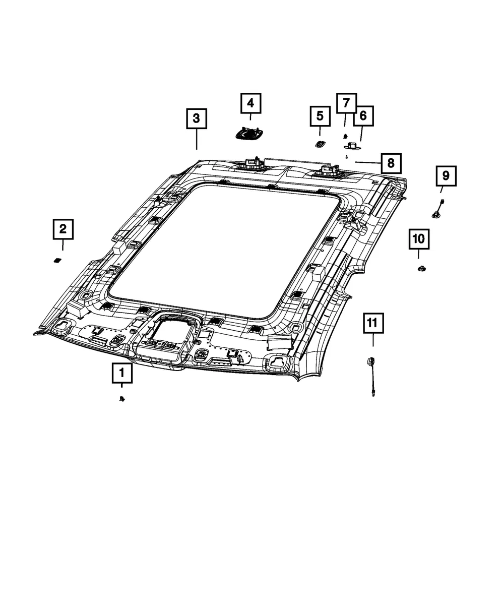 Headliner - Mopar (7kb20bd1aa)