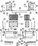 Tailgate Handle - Mopar (7kj41mbjaa) - view 6