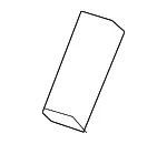 Windshield Spacer - Ford (7m5z58030a12a) - view 7