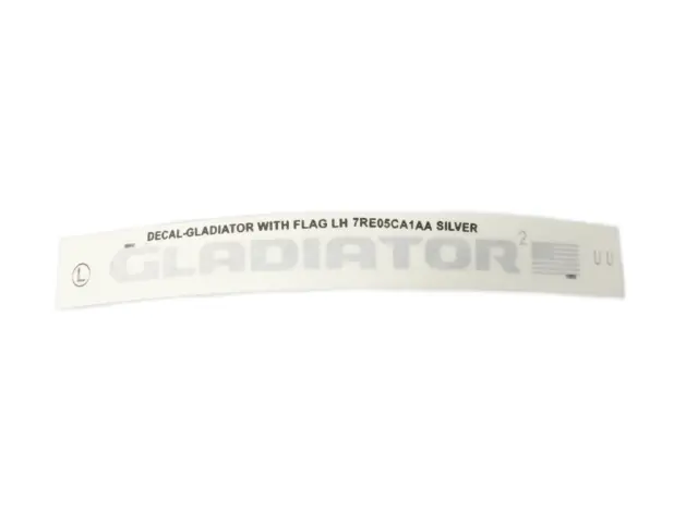 Fender Front Decal, Left - Mopar (7re05ca1aa) - view 3