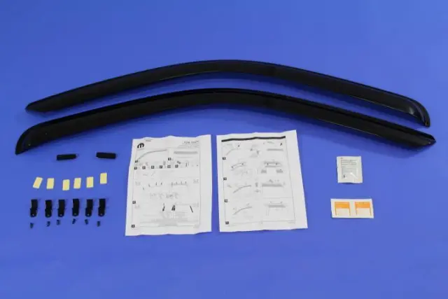 WINDOW DEFLECTOR KIT - Mopar (82213486AB) - view 6