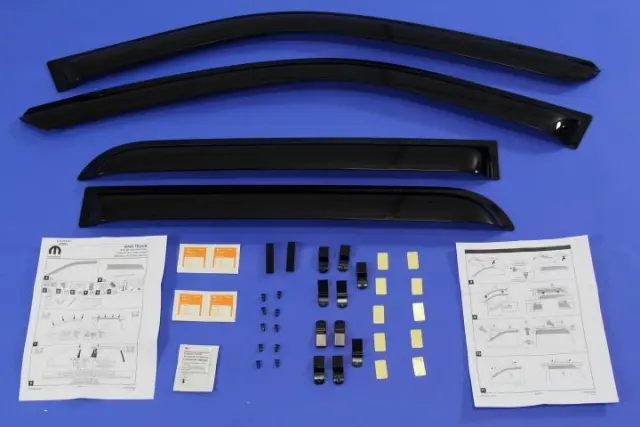 Side Window Air Deflector - Mopar (82213487ab) - view 11