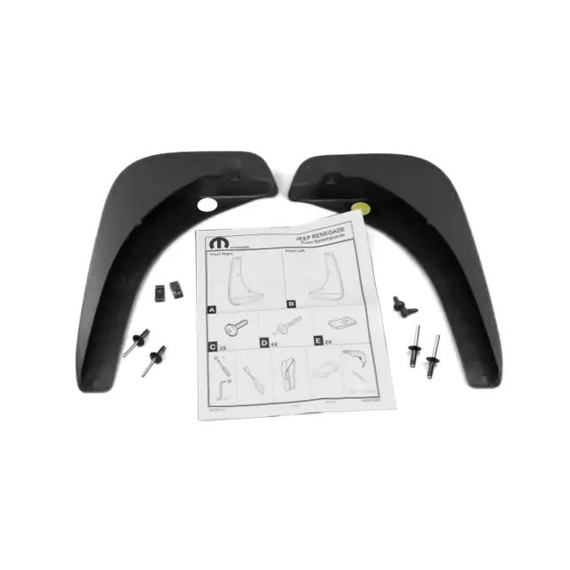 Front Molded Splash Guards - Mopar (82214128) - view 10