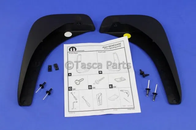 Front Molded Splash Guards - Mopar (82214128) - view 4