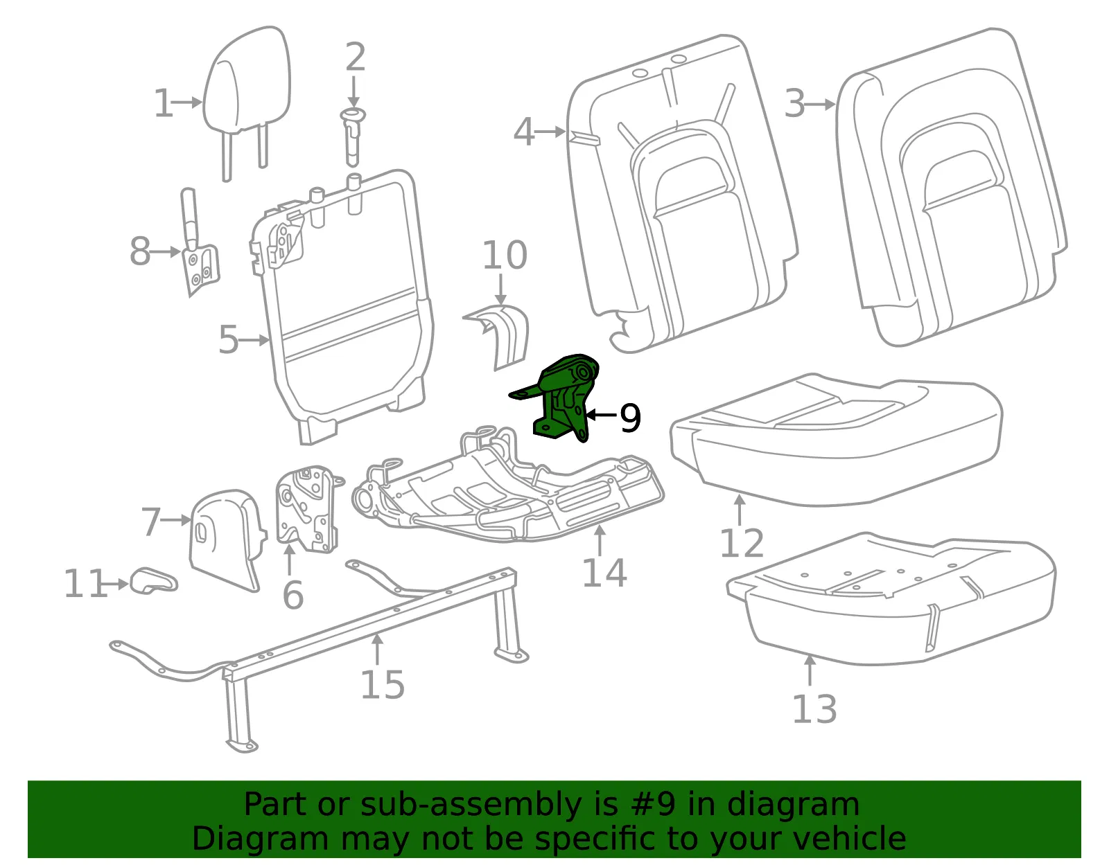 Hinge - GM (84011174) - view 4