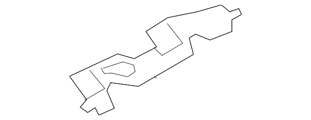 Grip Handle Bracket - GM (84012349) - view 2