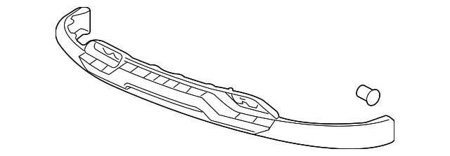 Front Upper Bumper Cover - GM (84029800) - view 2