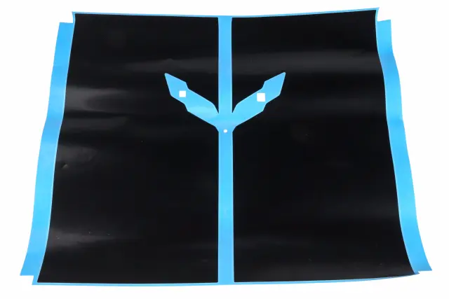 Black Rear Bumper Fascia Lower Decal - GM (84037026)