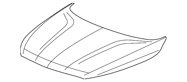 Hood - GM (84045072) - view 2