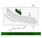 Front Grille Insert - GM (84064154) - view 13