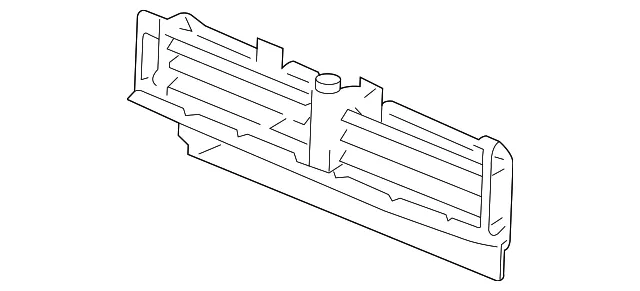 Front Bumper Shutter - GM (84066561) - view 3