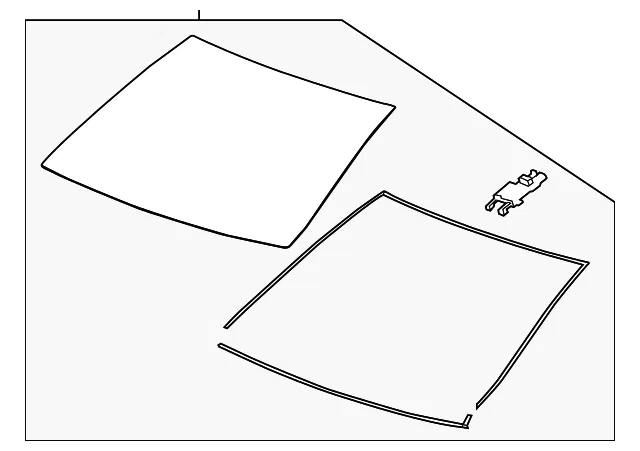 Windshield - GM (84072943) - view 2