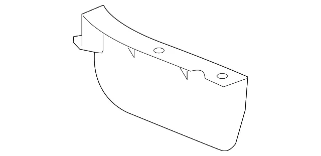 Front Deflector - Driver's Side (LH) - GM (84075111) - view 3