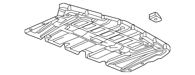 Lower Deflector - GM (84119803) - view 2