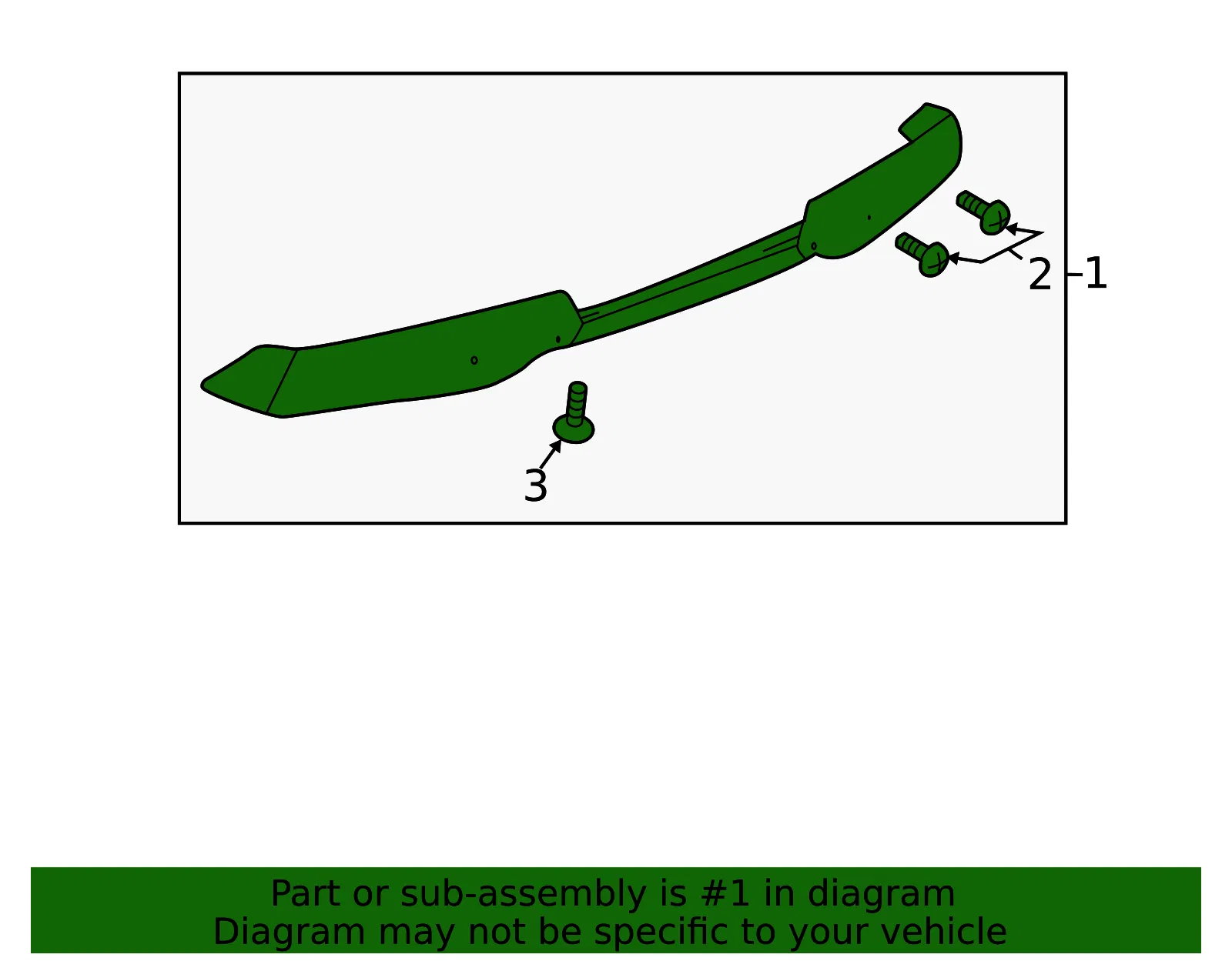 Spoiler, Decklid - GM (84133913) - view 5
