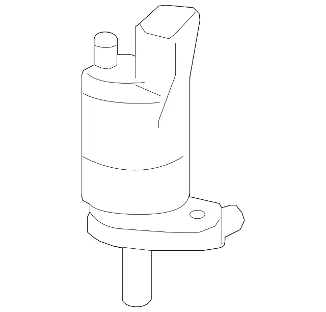 Windshield Washer Pump - GM (84134930) - view 6
