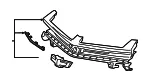 Front Upper Grille - GM (84140575) - view 9