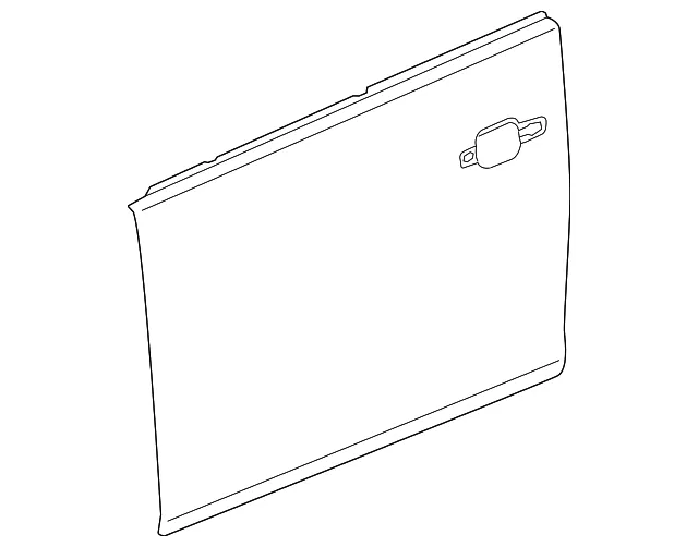 Front Driver Side Door Outer Panel - GM (84142142) - view 3