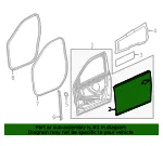 Front Driver Side Door Outer Panel - GM (84142142) - view 8