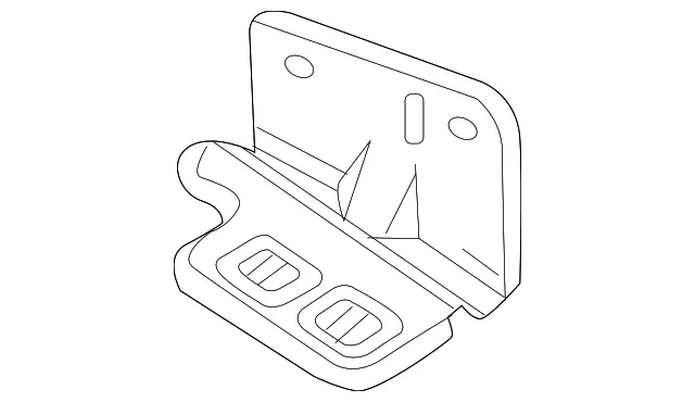 Door Trim Panel Bracket - GM (84147918) - view 3