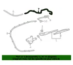 Windshield Washer Liftgate Extension Rear Hose - GM (84161102) - view 6