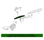 Rear Window Wiper Blade, 10 in - GM (84166522) - view 10