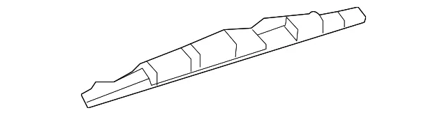 Rear Window Wiper Blade, 10 in - GM (84166522) - view 3