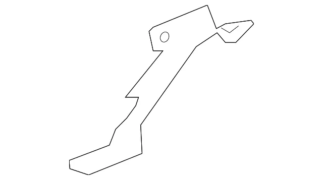 Driver Side Engine Front Splash Shield - GM (84175460) - view 3