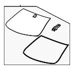Windshield - GM (84184887) - view 5