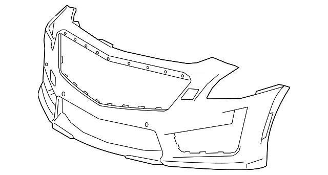 Front Bumper Cover - GM (84187213) - view 2