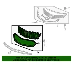 Front Grille - GM (84189628) - view 7