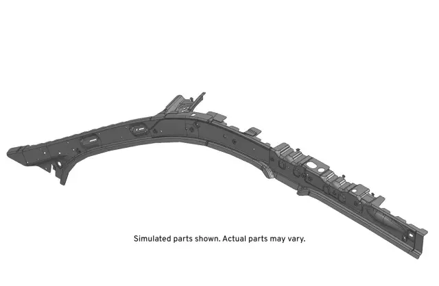 Driver Side Roof Inner Rear Side Rail - GM (84193181)