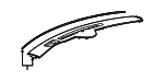 Defroster Grille - GM (84199724) - view 6