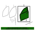 Door Shell - Passenger Side (RH) - GM (84200615) - view 6