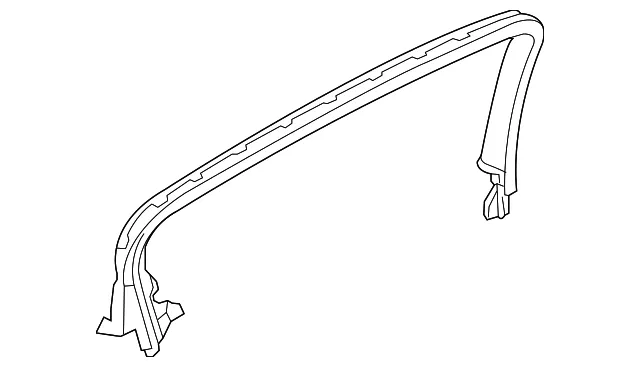 Upper Molding - Passenger Side (RH) - GM (84207752) - view 2