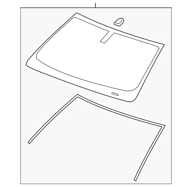 Windshield - GM (84209828) - view 3