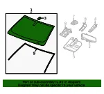 Windshield - GM (84209828) - view 9