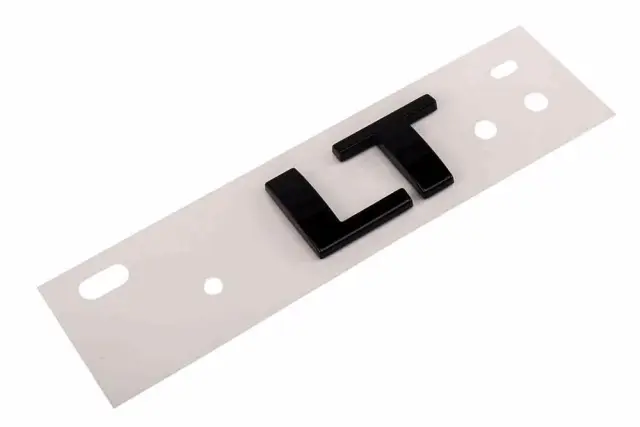 Black C-Pillar Trim Level Name Plate - GM (84214126)