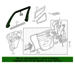 Window Molding - GM (84225776) - view 6