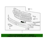 Front Grille Insert - GM (84233612) - view 9