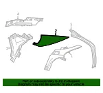 Interior Quarter Panel Trim Panel - GM (84235442) - view 6
