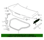 Hinge - Driver's Side (LH) - GM (84236506) - view 6