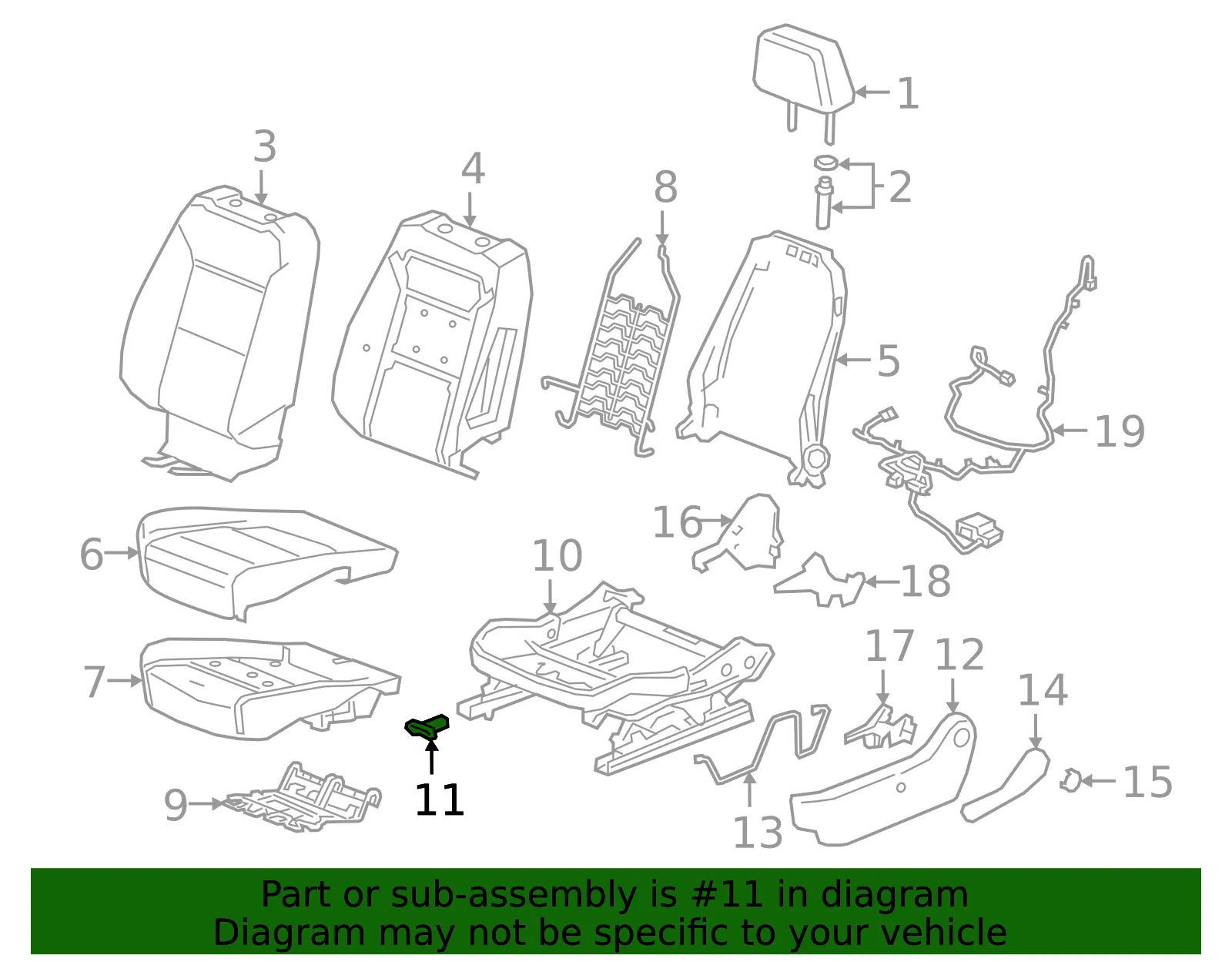 Adjust Handle - GM (84237607) - view 3