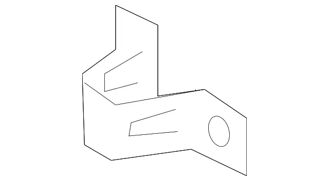 Front Grille Support Bracket - GM (84243565) - view 3