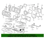 Hinge Cover - GM (84248028) - view 8
