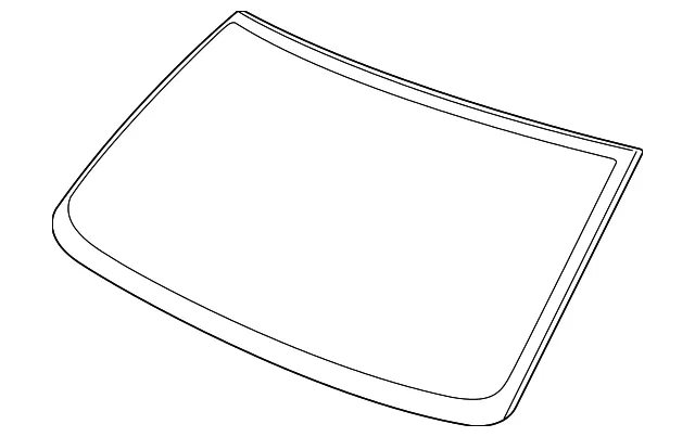 Windshield - GM (84252642) - view 2