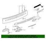 Nameplate - GM (84267906) - view 6