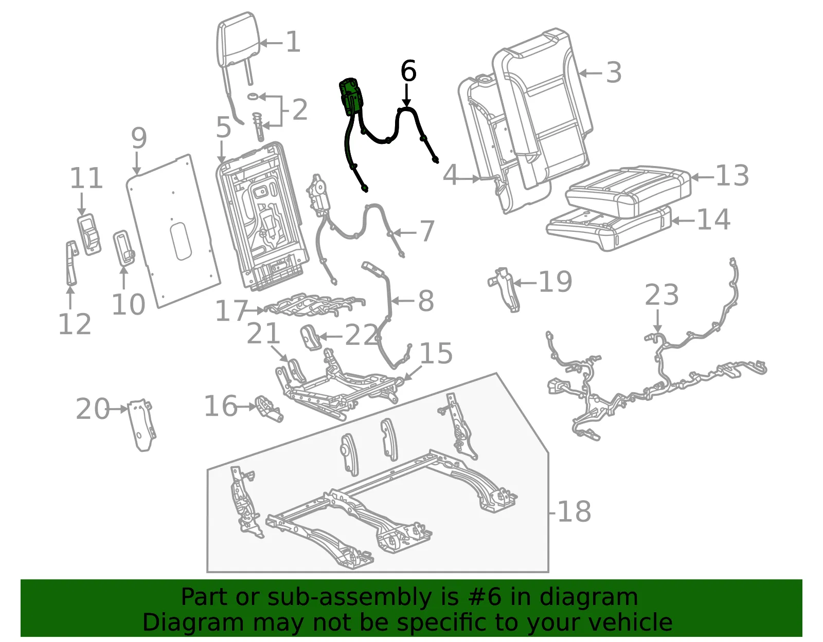 Release Handle - GM (84268019) - view 3