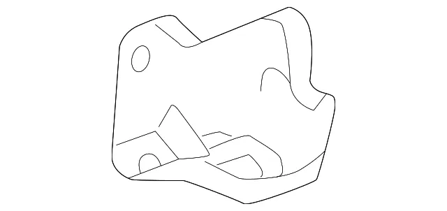 Door Trim Panel Support Bracket - GM (84272723) - view 2