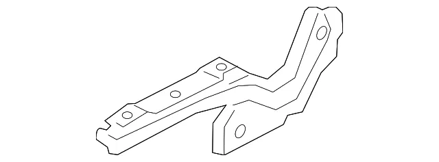 Hinge - Driver's Side (LH) - GM (84274908) - view 3